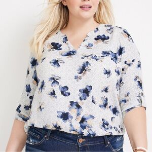 Maurices Atwood Popover Blouse